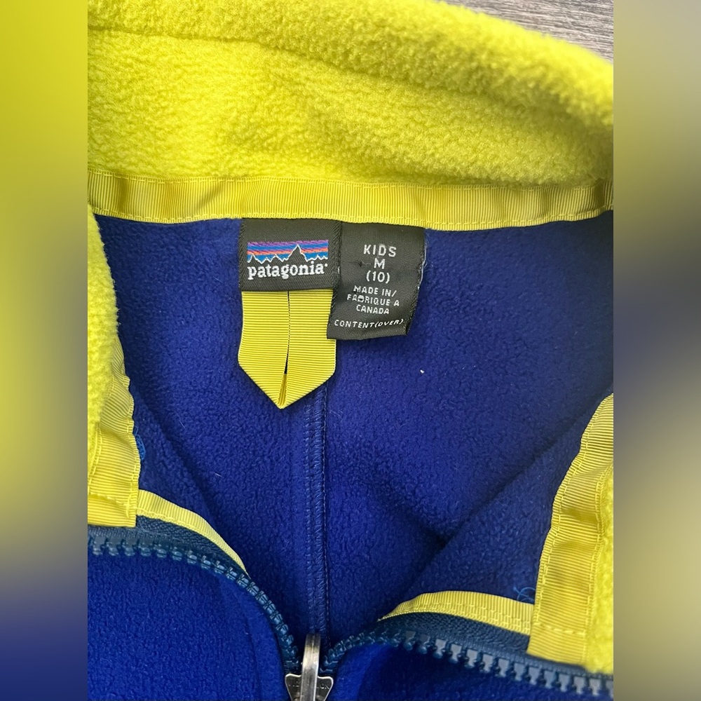 Patagonia Vintage Kids Fleece Vest - Picture 3 of 3